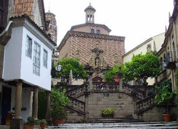 Испанская деревня (Poble Espanyol) в Барселоне