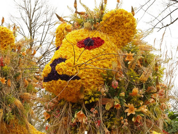 Фестиваль цветов Bloemencorso в Голландии