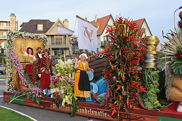 Фестиваль цветов Bloemencorso в Голландии