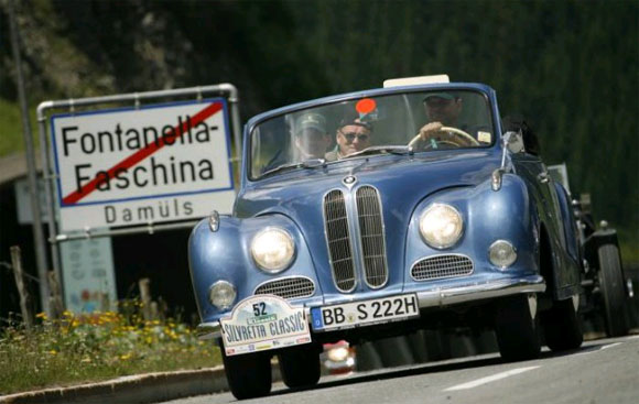 Silvretta Classic Rally – необычный автопробег в горах Австрии