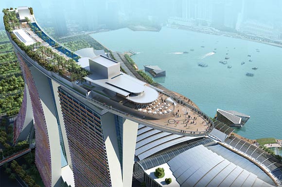 Отель "Небесный Парк" в Сингапуре Marina Bay Sands